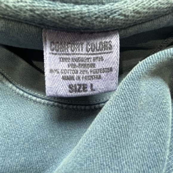 PANHELLENIC Florida State Gray Blue Oversized Sweatshirt L Comfort Colors EUC - Picture 7 of 7